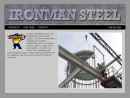 Website Snapshot of IRONMAN STEEL ERECTORS, INC