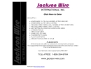 Website Snapshot of Jackson Wire International Inc