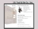 Website Snapshot of J B Tool & Die, Inc.