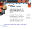 Website Snapshot of Jensen Products Div., Jensen International