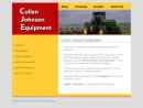 Website Snapshot of Johnson Cullen Equipment