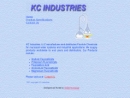 Website Snapshot of K C Industries