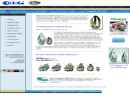Website Snapshot of Keg Technologies