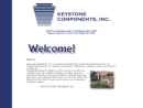 Website Snapshot of Keystone Components Inc