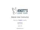 Website Snapshot of KNOTTS LAND CARE LLC