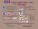 Website Snapshot of K&S Fuel Injection, Inc.