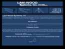 Website Snapshot of Lam-Wood Systems, Inc.