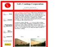 Website Snapshot of L & L Coatings Corp.