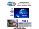 Website Snapshot of L & E International Ltd.