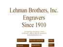Website Snapshot of Lehman Bros., Inc.