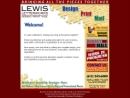 Website Snapshot of Lewis Letterworks, Inc.