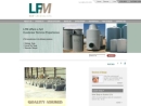 Website Snapshot of L.F. Manufacturing, Inc.
