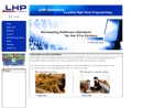 Website Snapshot of LHP Software, LLC
