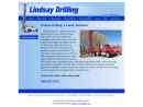 Website Snapshot of LINDSAY DRILLING CO