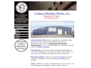 Website Snapshot of Lindsay Machine Works, Inc.