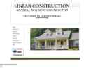 Website Snapshot of LINEAR CONSTRUCTION