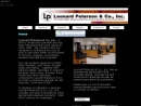 Website Snapshot of Leonard Peterson Co., Inc.