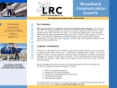 Website Snapshot of LRC Multi-Communications