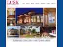 Website Snapshot of LUSK & COMPANY, INC.