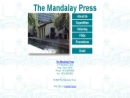 Website Snapshot of Mandalay Press