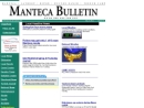Website Snapshot of Manteca Bulletin