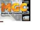 Website Snapshot of MAPLES GAS COMPANY, INC.