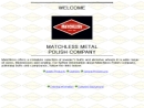 Website Snapshot of Matchless United Co.