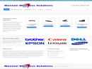 Website Snapshot of Maxium Business Solutions