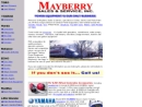 Website Snapshot of MAYBERRY SALES & SERVICE, INC.