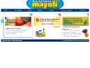 Website Snapshot of MAYOLI, INC