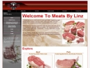 Website Snapshot of Meats By Linz