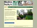 Website Snapshot of Medina Recycling, Inc.