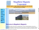 Website Snapshot of Megahertz Magnetics Corp.