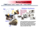 Website Snapshot of Melron Corp.
