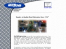 Website Snapshot of Metfab Engineering, Inc.