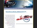 Website Snapshot of Metal Fabrication, Inc.