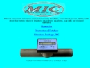Website Snapshot of Mic Meter