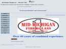 Website Snapshot of Mid Michigan Fiberglass