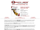Website Snapshot of Mighty Mite Industries, Inc.
