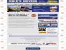 Website Snapshot of MIKES MOVING, INC MIKE'S MOVING, INC.