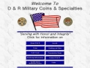 Website Snapshot of D & R Military Specialties LLC