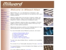 Website Snapshot of Milward Alloys, Inc.