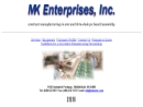 Website Snapshot of M K Enterprises, Inc.