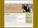 Website Snapshot of MOTUS RECRUITING & STAFFING, LLC