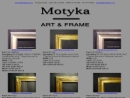 Website Snapshot of Motyka Art Frame