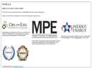 Website Snapshot of MP-OE LLC