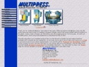 Website Snapshot of Multipress, Inc.