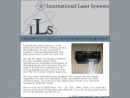 Website Snapshot of International Laser Systems