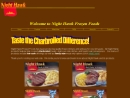 Website Snapshot of Night Hawk Frozen Foods, Inc.
