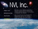 Website Snapshot of NVI, INC.